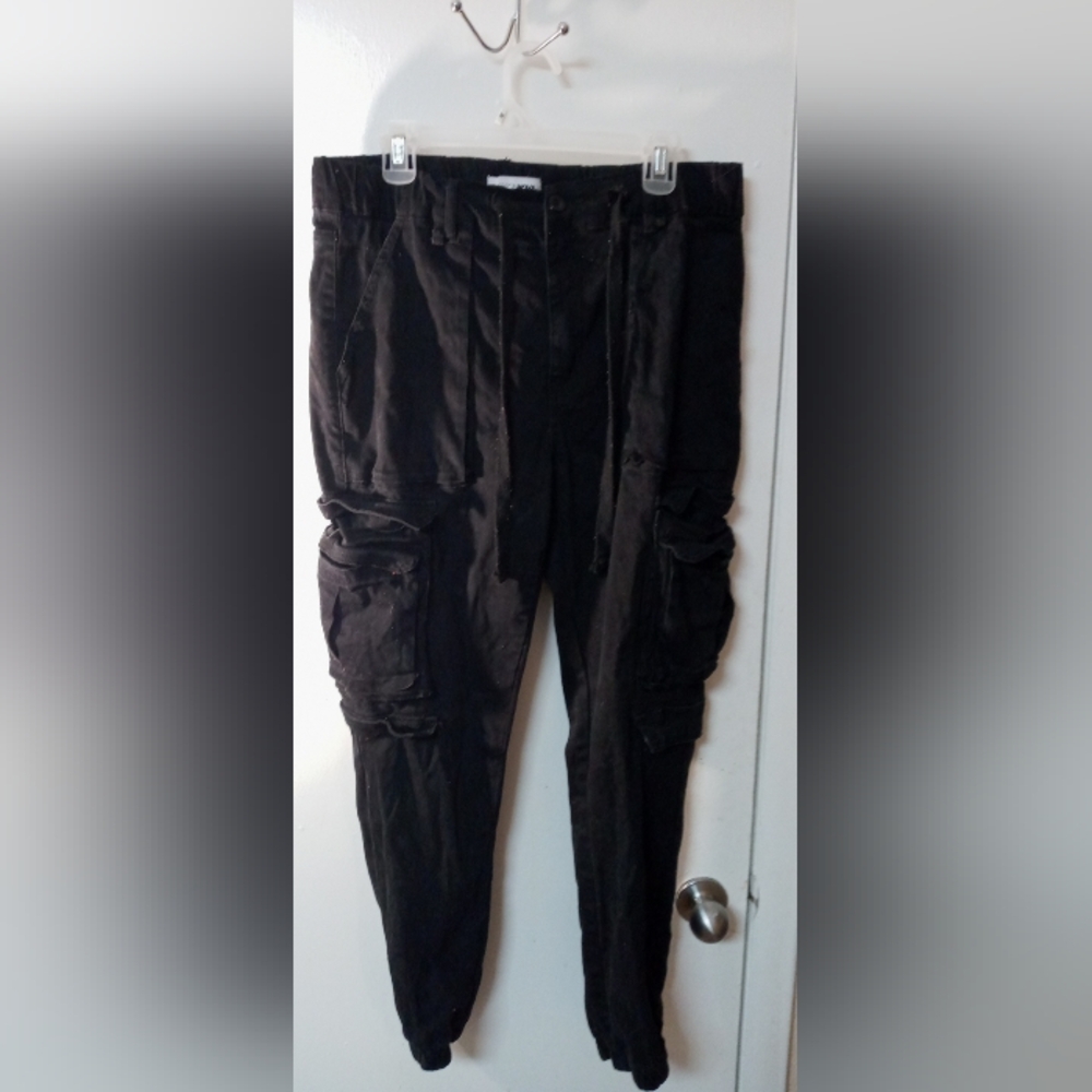 Men's Black Cargo Pants